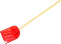 Лопата для уборки снега РусТрейд Зима №4 ЗИ-00735 (с черенком)