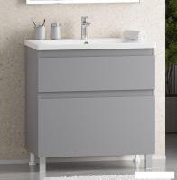 Misty Тумба с умывальником Лаки 80 П-Лак-01080-5012Я+RCW-140380WH