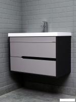 Домино Тумба под умывальник Unit 80 Karat В2 (серый тауп)