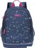 Школьный рюкзак Grizzly RG-063-3 (синий)