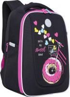 Школьный рюкзак Grizzly RAf-292-6 (черный)