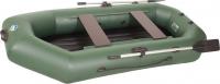 Моторно-гребная лодка Лоцман Гребная под мотор стандарт ЛС-260 ВНД (зеленый)