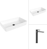 Умывальник Lauter 21487-60 + Reef 21CK8678BS