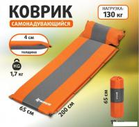 Самонадувающийся коврик Nisus NA-004P (оранжевый)