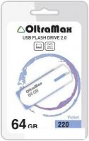 USB Flash OltraMax 220 64GB (фиолетовый) [OM-64GB-220-Violet]
