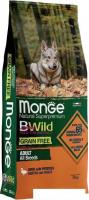 Сухой корм для собак Monge Bwild Grain Free Formula утка с картофелем 12 кг