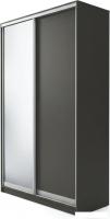 Шкаф-купе Рэйгрупп 158 KKX Elgon РГ-04.02 (кобальт/кобальт/хром)