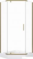 Душевой уголок Triton Дека Голд 90х90 (с поддоном)