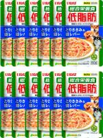 Пресервы Inaba Тайшебо Куриное филе и куриная печень 12х80 г