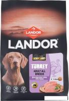 Сухой корм для собак Landor Monoprotein для взрослых собак всех пород с индейкой F2130 3 кг