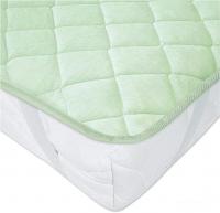 Наматрасник Vegas Cotton S4 110x200 (фисташковый)