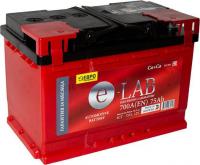 Автомобильный аккумулятор E-Lab 6СТ-75 R+ (75 А·ч)