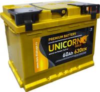 Автомобильный аккумулятор Unicorn Gold 6CT-60 о.п. (60 А·ч)