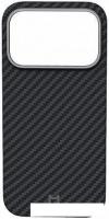 Чехол для телефона Magssory Aramid Frame Case для iPhone 17 Pro Black CFB044
