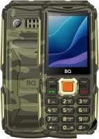Кнопочный телефон BQ BQ-2430L Tank Connect (желтый камуфляж)