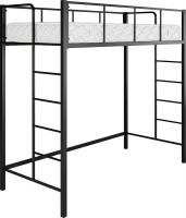 Кровать-чердак Князев Мебель Хельга 1 ХЕ1.90.200.Ч (черный муар)