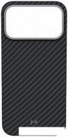 Чехол для телефона Magssory Aramid Frame Case для iPhone 17 Pro Max Black CFB045