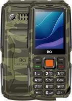 Кнопочный телефон BQ BQ-2430L Tank Connect (зеленый камуфляж)
