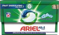 Капсулы для стирки Ariel Все в 1 Горный родник (24 шт)