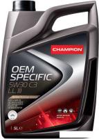 Моторное масло Champion OEM Specific 5W-30 C3 LL III 5л