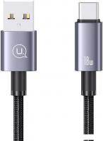 Кабель Usams US-SJ680 USB Type-A - USB Type-C (0.25 м, черный)
