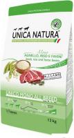 Сухой корм для собак Unica Natura Mono для средних и крупных пород ягненок 12 кг