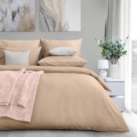 Евро комплект постельного белья Verossa Stripe Евро Bronze VRT 2542 70079 ST13 23