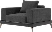 Интерьерное кресло Mio Tesoro Римини Ри-1 (Santos 23 Lord 22 Black)