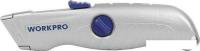 Нож строительный Workpro WP213007