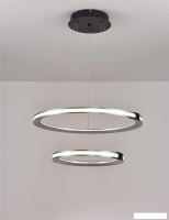 Подвесная люстра iLedex Vision 9225-6+4SD GR+BK