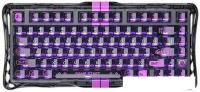 Клавиатура Gravastar Mercury V75 Lite Transparent Black (GravaStar Magnetic Blackcore)
