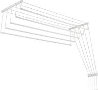 Сушилка для белья Sundays Home Потолочная 5 прутьев 190см (алюминий/белый)