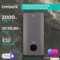 Накопительный электрический водонагреватель Timberk T-WSE30-N61-V-WF