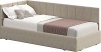 Кровать-тахта Mio Tesoro Bris КР 3 90x200 (ткань бежевый)