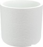 Кашпо Idea Сланец со вставкой М3200 (белый)
