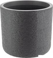 Кашпо Idea Сланец со вставкой М3200 (графитовый)