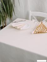 Скатерть Моготекс 1401В-00 рис. 1346/110701 (300x150, гладь слоновая кость)