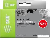 Картридж CACTUS CS-CLI521GY (аналог Canon CLI-521 Gray)