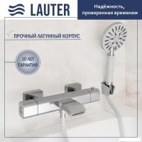 Смеситель Lauter Comfort 21YH40400 с душевым гарнитуром Vibe 63067