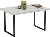 Кухонный стол Mio Tesoro Tako 36 120x66 (дуб крафт белый/черный)