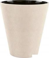 Кашпо Form-Plastic Linea FP-5840-109 (миндальный)