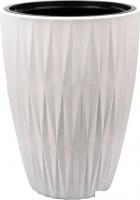 Кашпо Form-Plastic Caro Slim FP-5830-011 (белый)