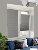 Плиссе Delfa Crep BLO СПШ-36206 (48x160, серебро)