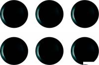 Набор тарелок Luminarc Diwali Noir P0789-ECOM (6шт)