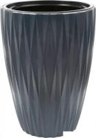 Кашпо Form-Plastic Caro Slim FP-5820-014 (антрацитовый)