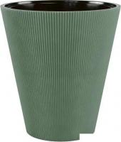 Кашпо Form-Plastic Linea FP-5840-085 (зеленый чай)