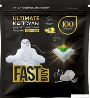 Капсулы для посудомоечной машины FastBuy PowerPods Ultimate Лимон (100 шт)