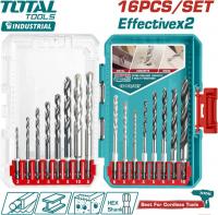 Набор сверл Total TACSDL11608