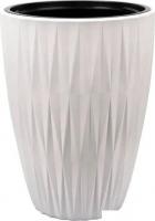 Кашпо Form-Plastic Caro Slim FP-5820-011 (белый)