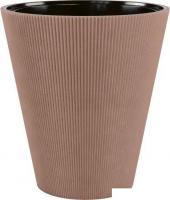 Кашпо Form-Plastic Linea FP-5840-100 (молочное какао)